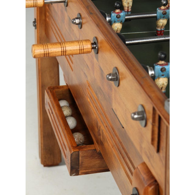 French Foosball Table, 1930s For Sale - Image 10 of 18