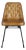 Matthew Izzo Home Verona Tufted Vintage Leather and Iron Chair For Sale