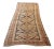 1940s Tribal Geometric Runner Rug , 3.5 x 11.6 For Sale