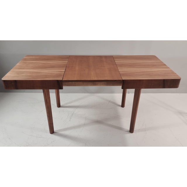 Art Deco Dining Table in Walnut, 1960s For Sale - Image 16 of 16