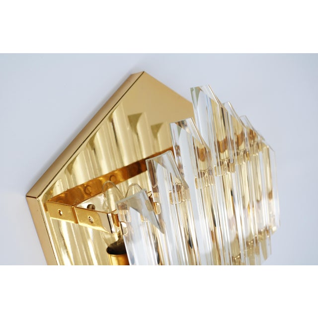 1990s Vintage Hollywood Regency Wall Lamp from Honsel, 1990s For Sale - Image 5 of 9