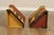 Pair Of Handcrafted Folk Art Painted Pine Corner Cabinets For Sale - Image 9 of 18