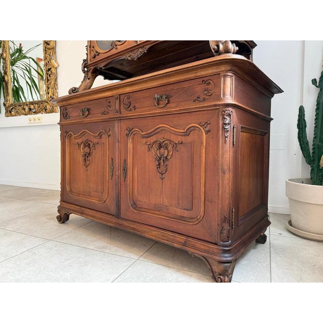 Baroque Altar Cabinet in Oak For Sale - Image 15 of 16