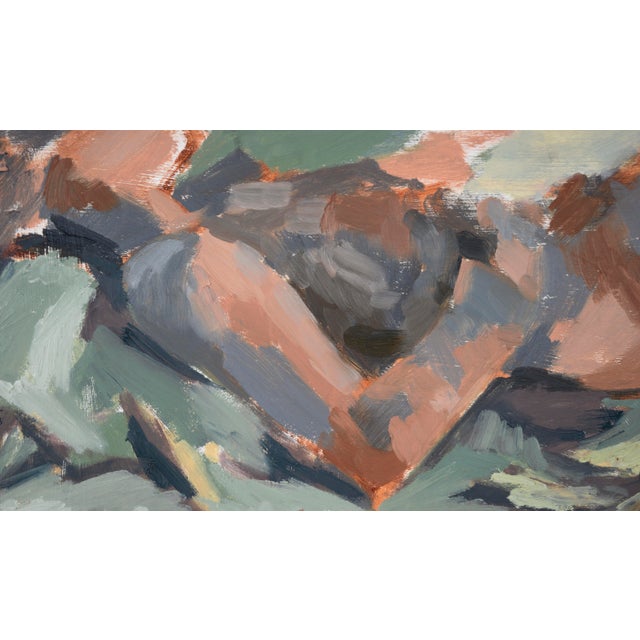 2000 - 2009 Two Reclining Figures - Bay Area Figurative School Abstract Expressionist by Heather Speck For Sale - Image 5 of 11