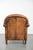 Vintage Brown Sheepskin Armchair For Sale - Image 4 of 15