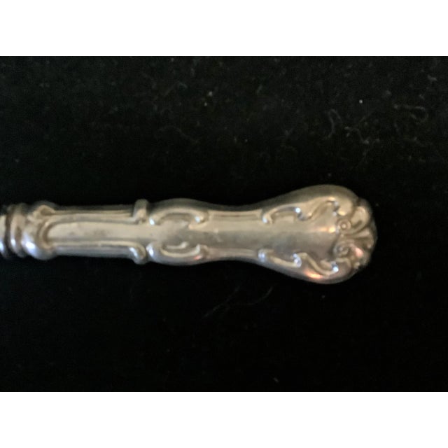 Vintage Sterling Silver Spar Cheese Plane With Stainless Blade For Sale In New York - Image 6 of 9