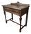 1900-1909 Solid OakDesk/Sideboard Easton Manufacturing For Sale