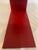 Metal Vintage Geometric Red Metal Table Lamp, 1970s For Sale - Image 7 of 15