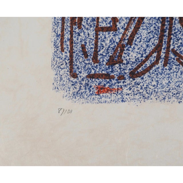 André Masson, Night Walk, 1973, Original Lithograph For Sale - Image 5 of 6