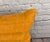 Turkish 20 x 20 Hemp Pillow Turkish Cushion Natural Orange Pillow Cushion Cover For Sale - Image 3 of 4