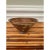 Vintage 1970’s Signed Brown Terracotta Bowl in Bronze & Pale Green Shades For Sale - Image 15 of 17