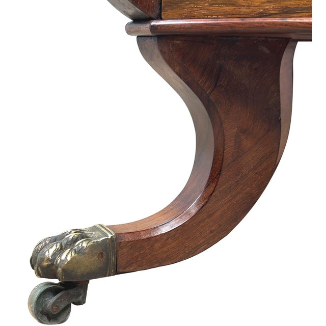 Early 19th Century Regency Rosewood and Brass Whatnot, 1835 For Sale - Image 5 of 17