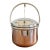 1940’s Swing Arm Silverplate Ice Bucket For Sale