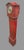 Red Antique 1920s English Chinoiserie Grandmother Clock Red Lacquer 50.5” Longcase For Sale - Image 8 of 12