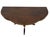Pair of Antique Regency Style Flame Mahogany Demilune Console Tables For Sale - Image 12 of 12