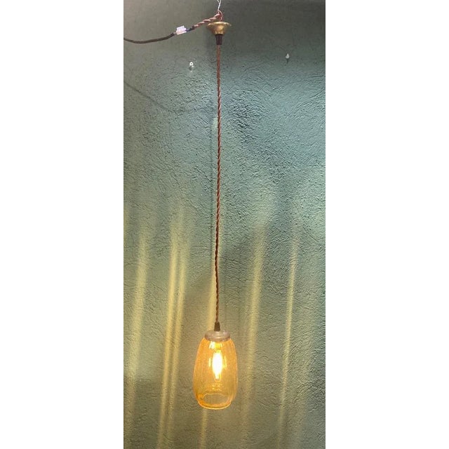 Small Beige Crystal Lamp, 1960s, in Good conditions. Designed 1960 to 1969 Up to 250V (Europe/UK Standard).The wiring of...