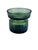 Dansk Set of 6 Vintage Dansk Denmark Ihq Green Glass Stackable Candle Holders - Jens Quistgaard MCM For Sale - Image 4 of 6