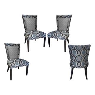 Contemporary Jessica Charles Colette Dining Chairs - Set of 4 For Sale