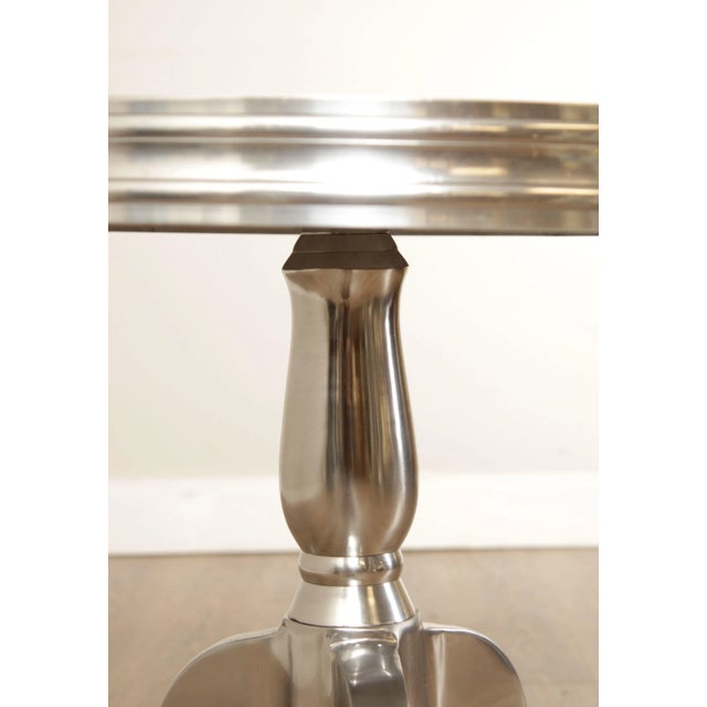 Allen Copley Designs 'Barbados' Cast Aluminum Side Tables - A Pair For Sale - Image 11 of 13