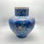Handmade Ceramic Large Iznik Vase (Monumental Size) Cobalt Blue Background Floral For Sale - Image 6 of 8