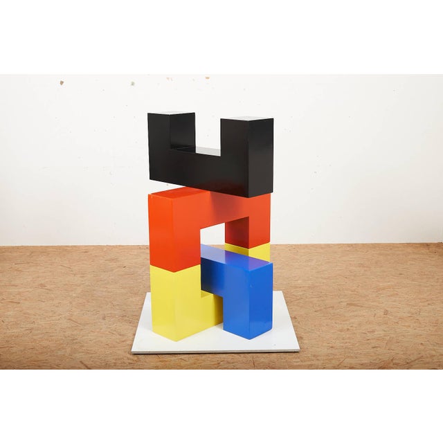 Jean-Phillipe Rossinelli, Naef Quadrigo XXL Super Maxi, 1960s, Melamine and Particle Board For Sale - Image 6 of 18