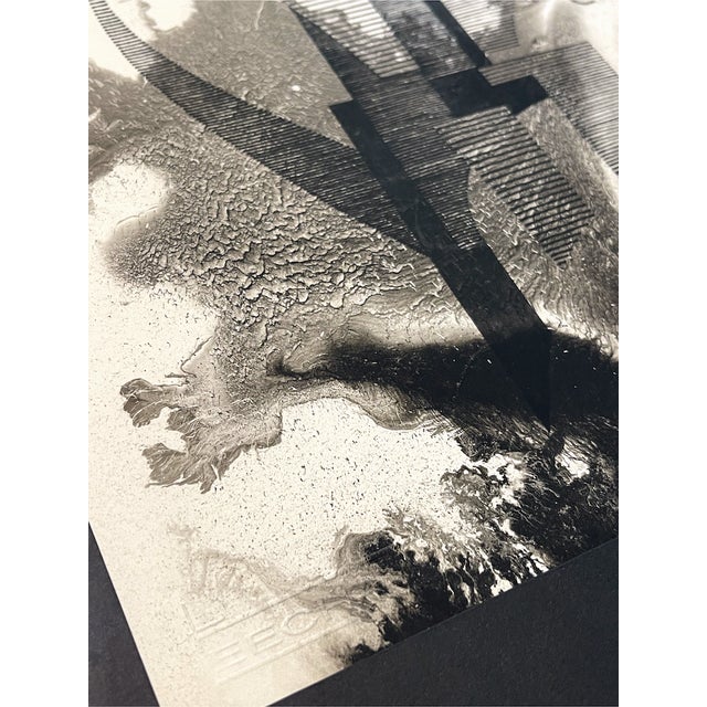 Modern Eugène Eechaut, Abstract Composition, 1973, Ink on Paper, Framed For Sale - Image 3 of 13