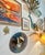 1990s Small Round Seascape Wall Mirror For Sale - Image 5 of 7