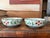 Mid 20th Century Vintage Celadon 6” Bowls Hand Painted - A Pair For Sale - Image 5 of 9