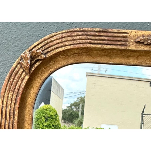 Vintage Ornate Wood Wall Mirror For Sale - Image 13 of 17