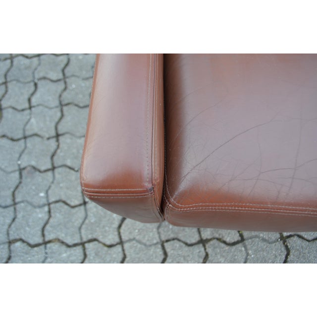 Leather Lounge Highback Chair by Rudolf Glatzel for Kill International, 1960s For Sale - Image 14 of 18