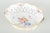 Royal Copenhagen Saxon Flower reticulated oval bowl, c. 1900. Large oval reticulated porcelain bowl decorated with hand-...