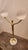 Modern John Richard Brass Figure With Two Selenite Balls For Sale - Image 3 of 8