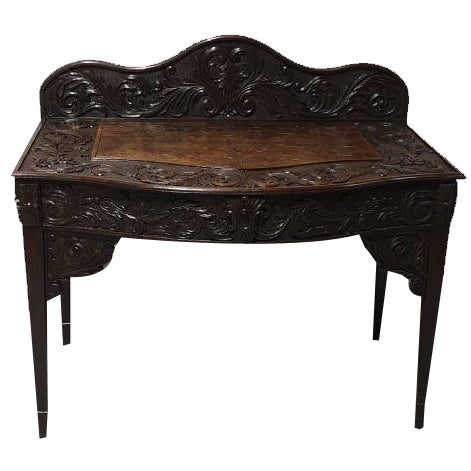Georgian Mahogany Console Table For Sale