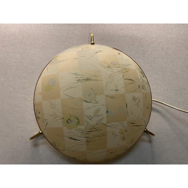 Mid-Century Ceiling Lamp with Flower Pattern from Erco, 1950s For Sale - Image 4 of 18