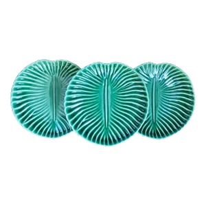 Vintage Herman Dodge & Son Lilly Pad Plates - Set of 3