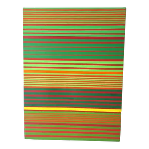 Colorful Linear Painting Artwork 'Springtime' 2003
