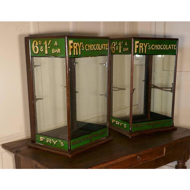 Industrial Edwardian Display Cabinets, 1900, Set of 2 For Sale - Image 3 of 9