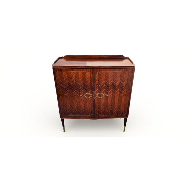 Mid-Century Modern Italian Bar Cabinet by Paolo Buffa, 1950s For Sale - Image 15 of 18