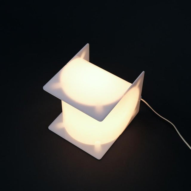 Acrylic Glass Lamp, 1970s For Sale - Image 12 of 18