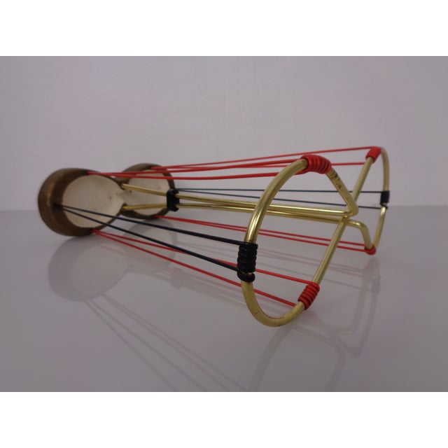 Plastic Mid-Century Modern String Umbrella Stand, Germany, 1950s For Sale - Image 7 of 18