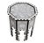 Contemporary Vintage Mother-of-Pearl Inlay Octagonal Side Table For Sale - Image 4 of 7
