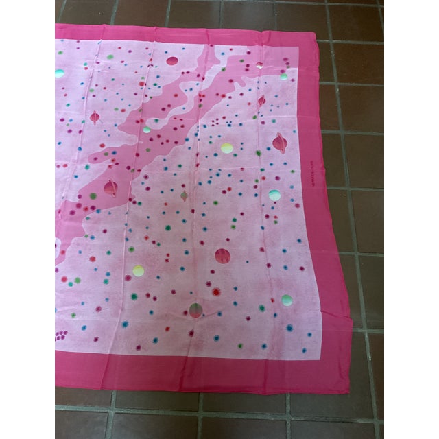 1990s Hermés La Voie Lacrée (Milky Way) Scarf For Sale - Image 9 of 12