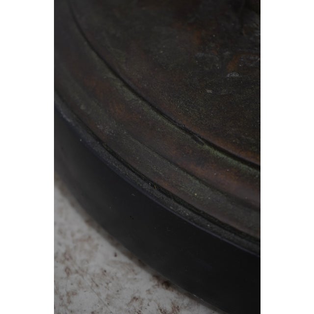 Glass Top Elephant Base Lamp or Occasional Table For Sale - Image 9 of 15