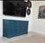Beautiful blue credenza with 6 large drawers and 2 small drawers, offering plenty of storage. Dimensions: * Width: 62...
