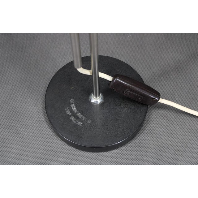 Adjustable Bakelite Table Lamp, Former Czechoslovakia, 1950s For Sale - Image 10 of 17