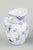 Late 20th Century Blue Fluted Half Lace Creamer and Sugar Bowl from Royal Copenhagen, Set of 2 For Sale - Image 3 of 5