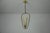 Mid-Century Brass and Opal Glass Ceiling Lamp, Germany, 1960s For Sale - Image 3 of 10
