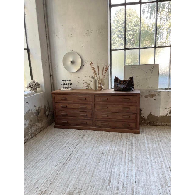 Haberdashery Furniture in Pitch Pine, 1950s For Sale - Image 14 of 18