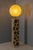 Floor Lamp with Marbled Glass Shade, Europe, 1970s For Sale - Image 4 of 8