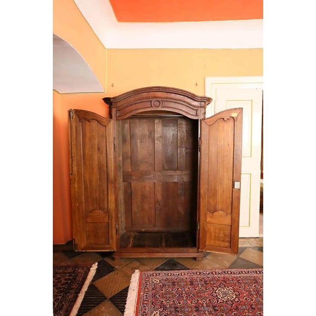 18th Century Oak Wardrobe For Sale - Image 4 of 6